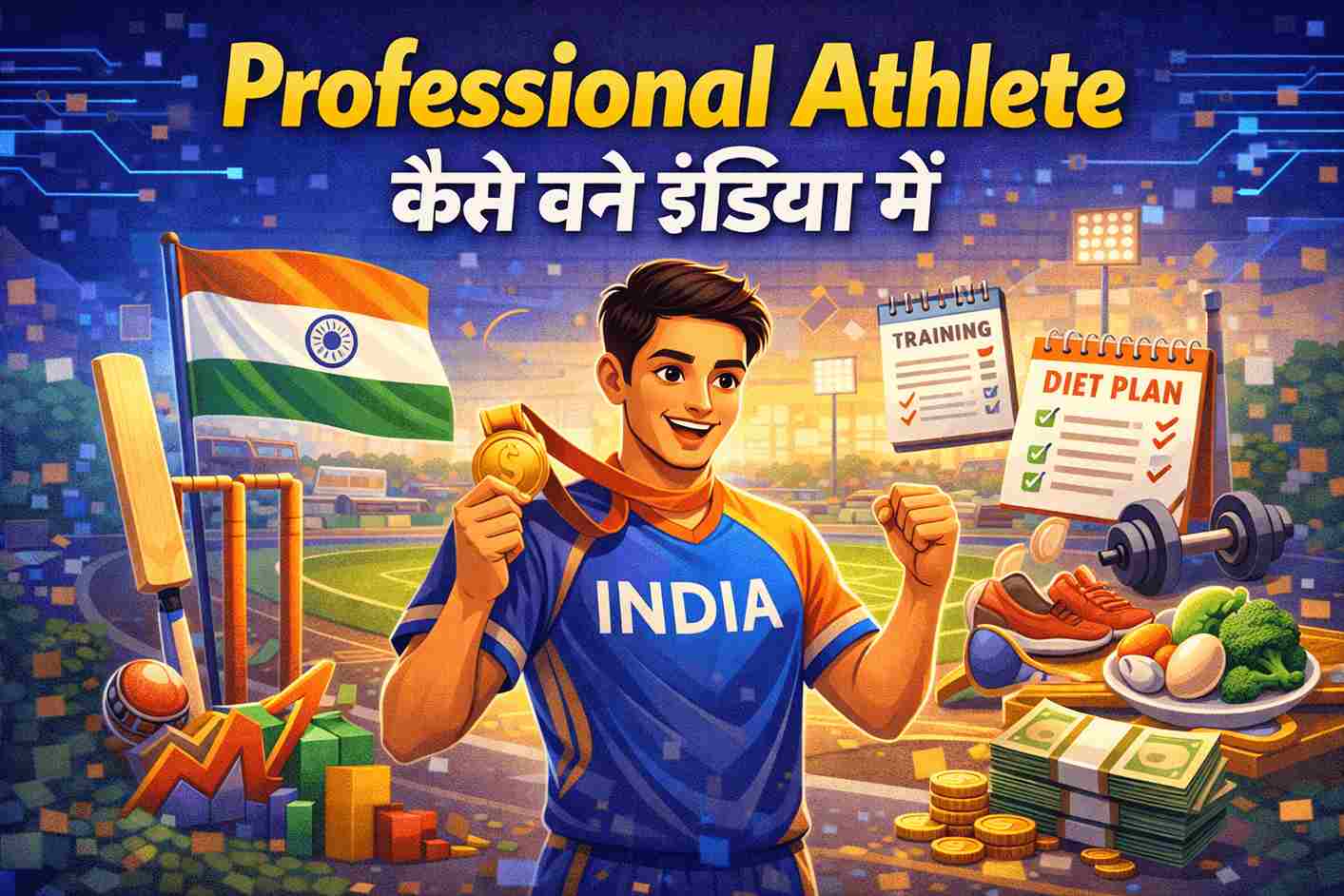 Professional Athlete Kaise Bane India Me