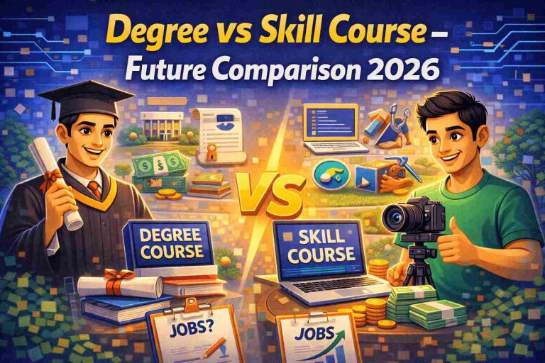 Degree vs Skill Course – Future Comparison 2026